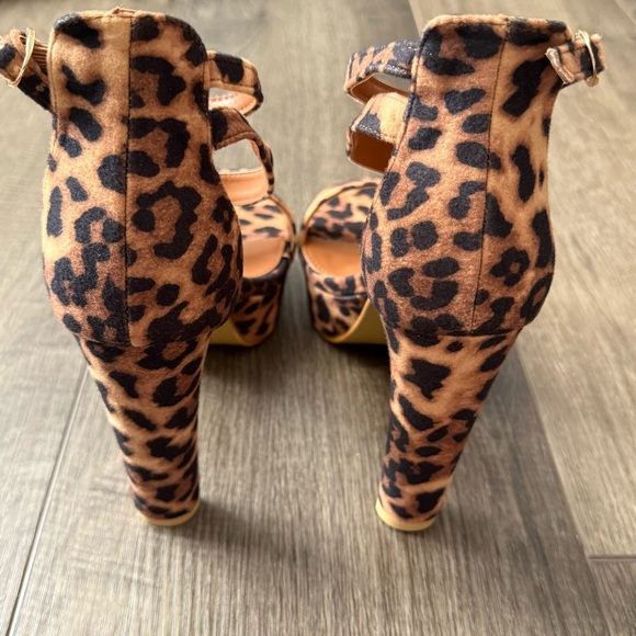 Women's Block Heels 4 Inch Platform Heels NIB - Picture 4 of 10